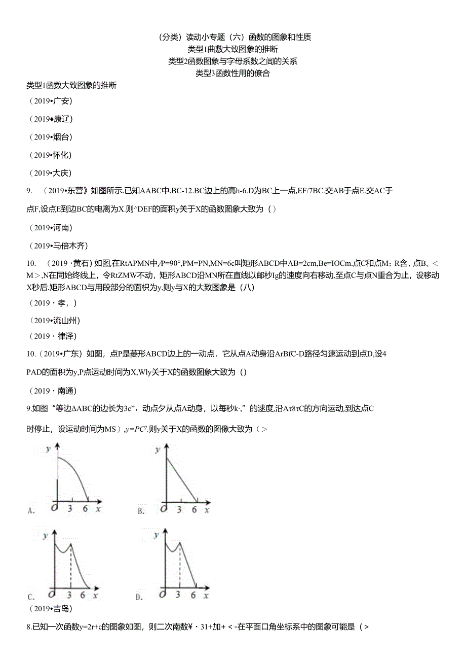 6.函数的图象和性质.docx_第1页