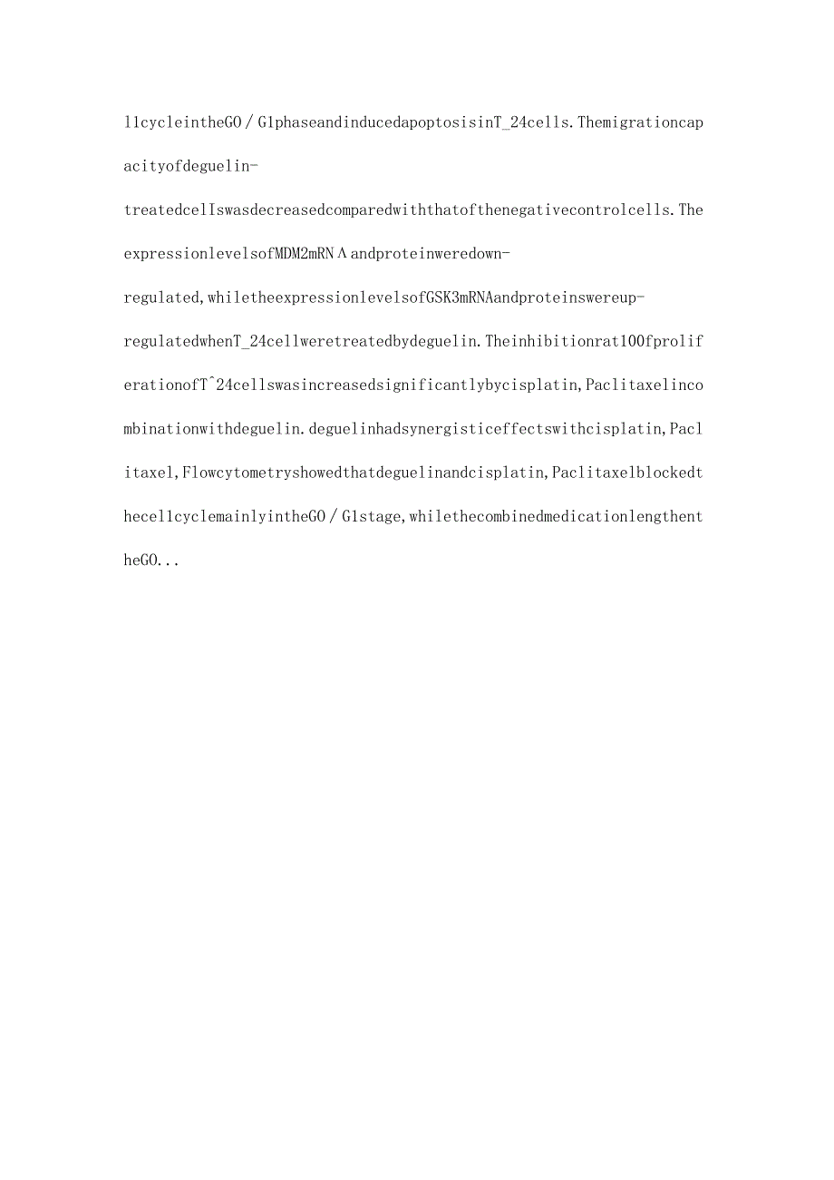 akt抑制剂鱼藤素对膀胱癌t24细胞生长的影响及机制的分析.docx_第2页