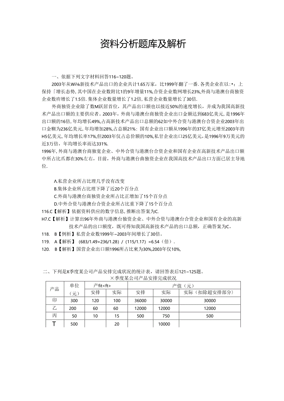 5【强化训练】资料分析题库(含分析).docx_第1页