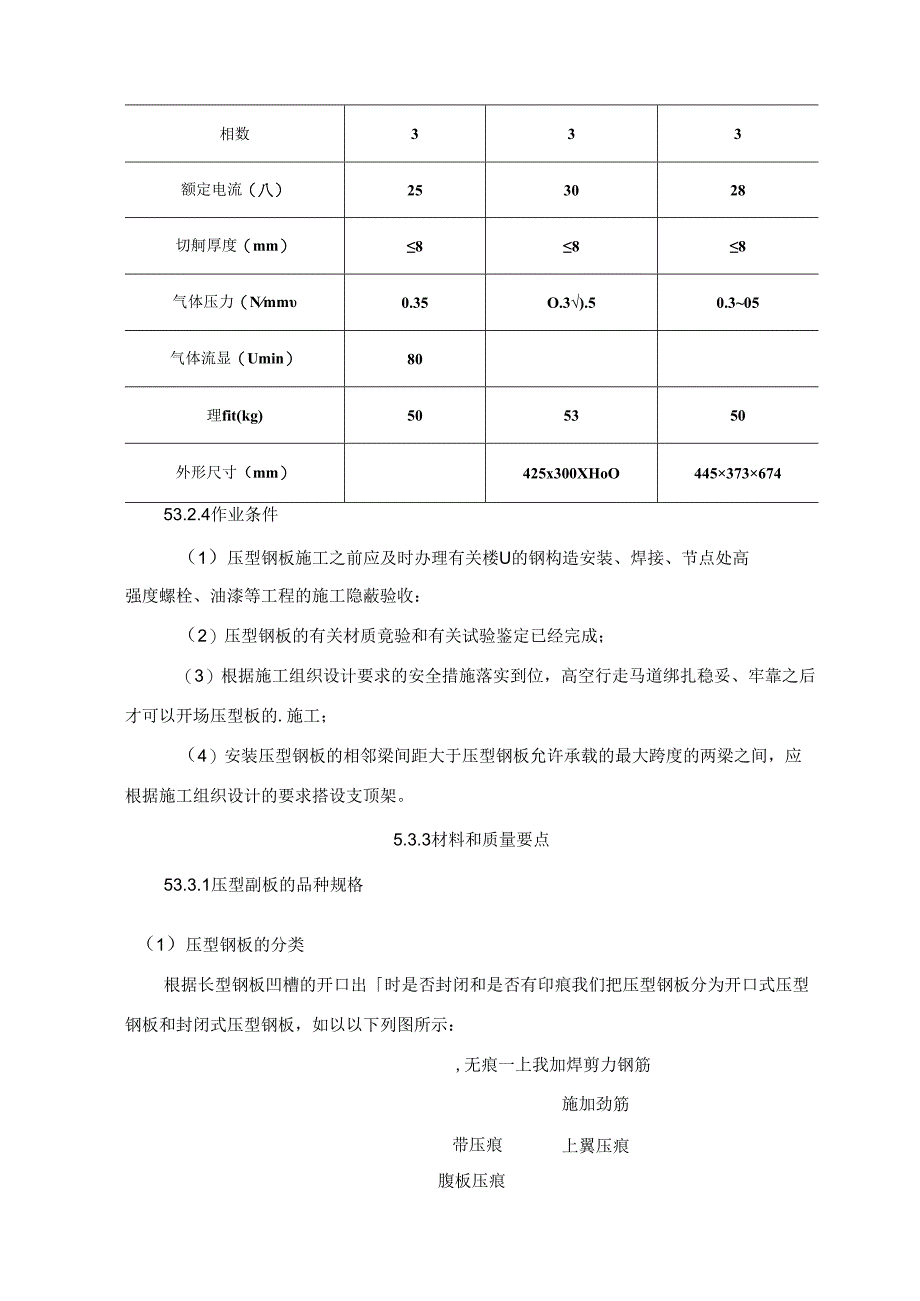 压型金属板安装施工工艺的设计标准.docx_第3页