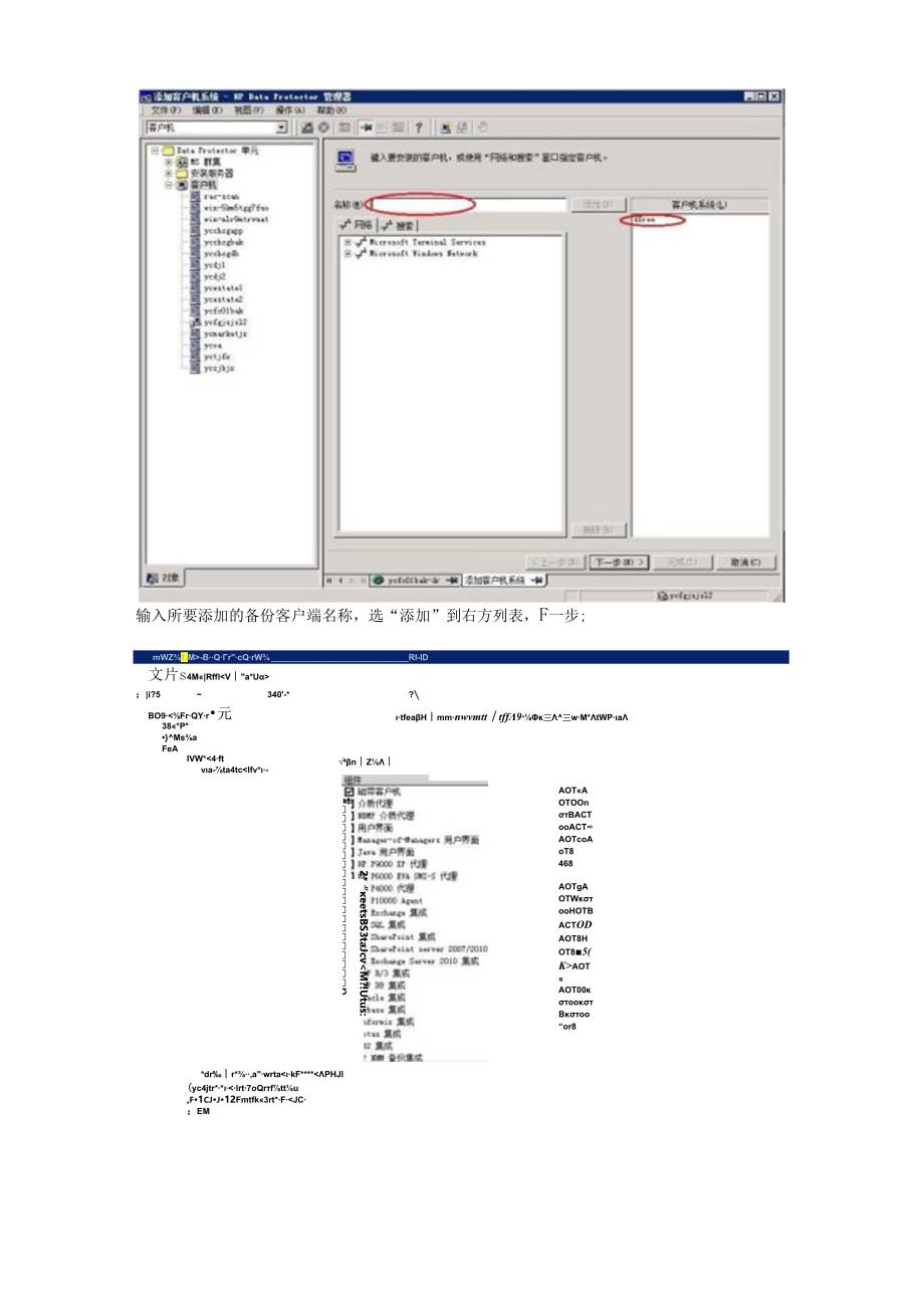 HP DP备份软件设置.docx_第1页