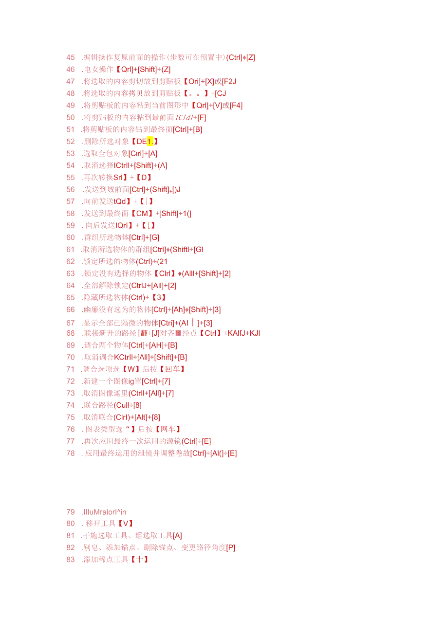 ai快捷键大全59109.docx_第2页