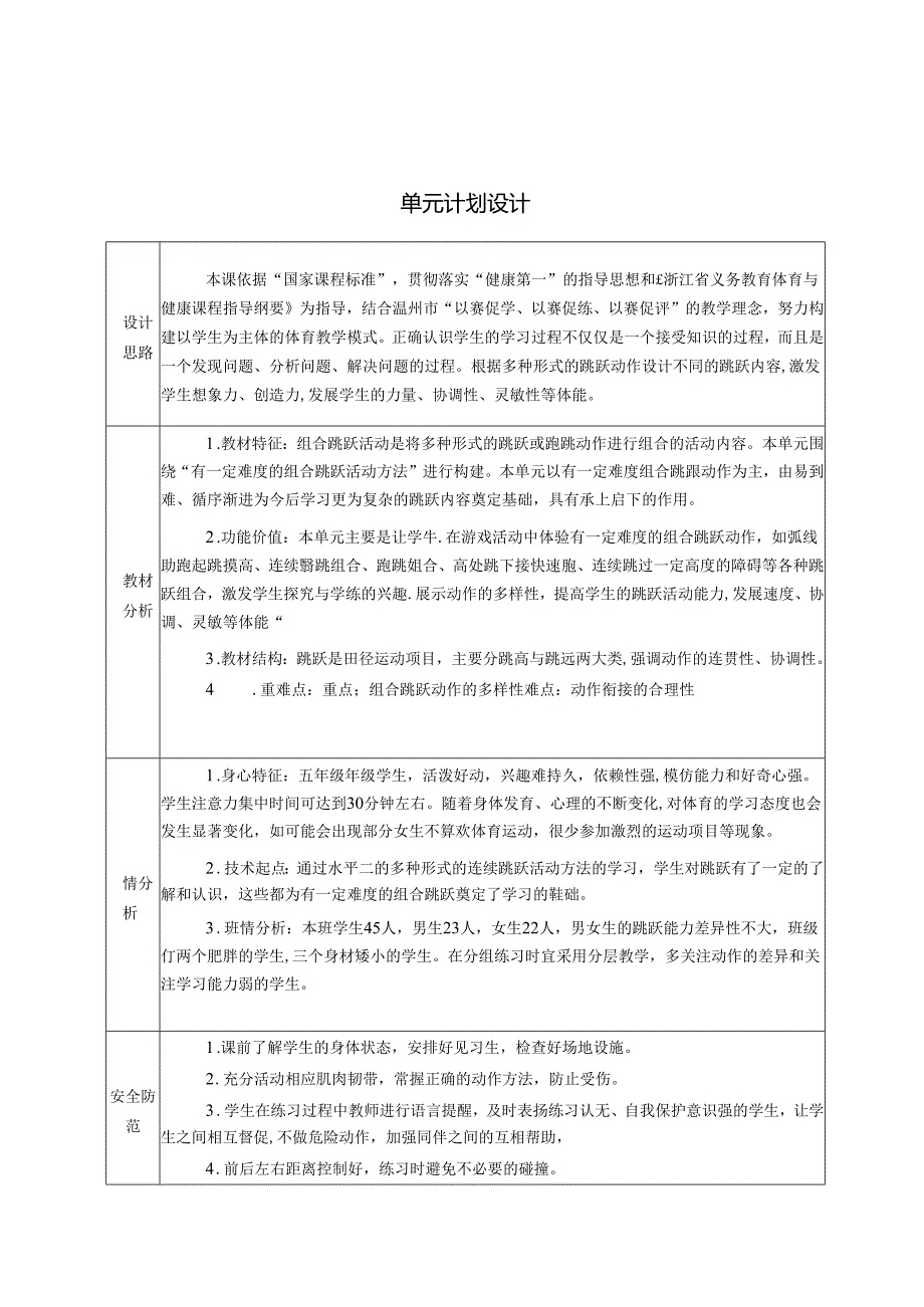 小学体育教学：《组合跳跃运用方法 1：不同形式的连续跳跃过障碍》.docx_第1页