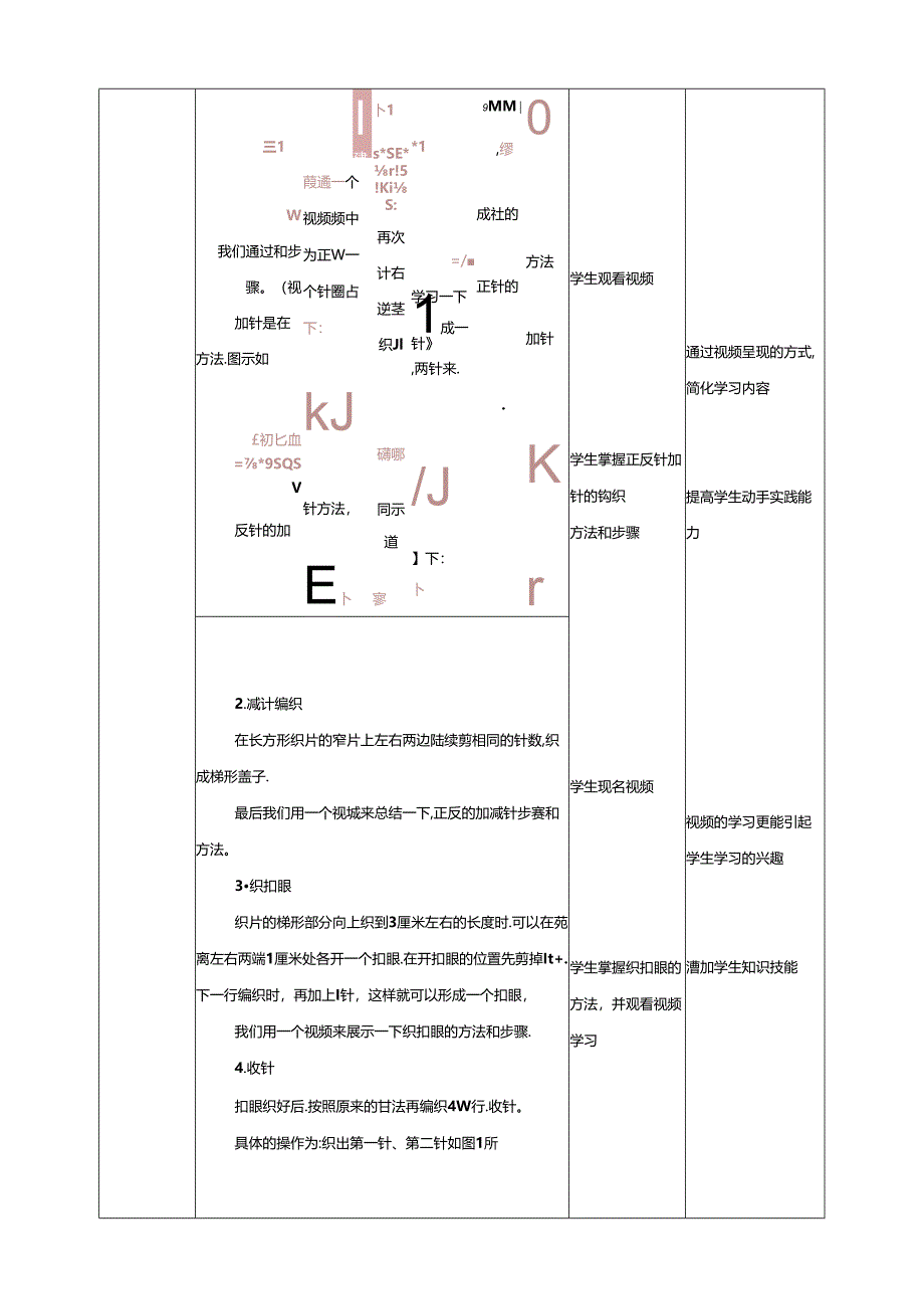 三、《加减针》教案 鲁科版综合实践活动六上.docx_第3页