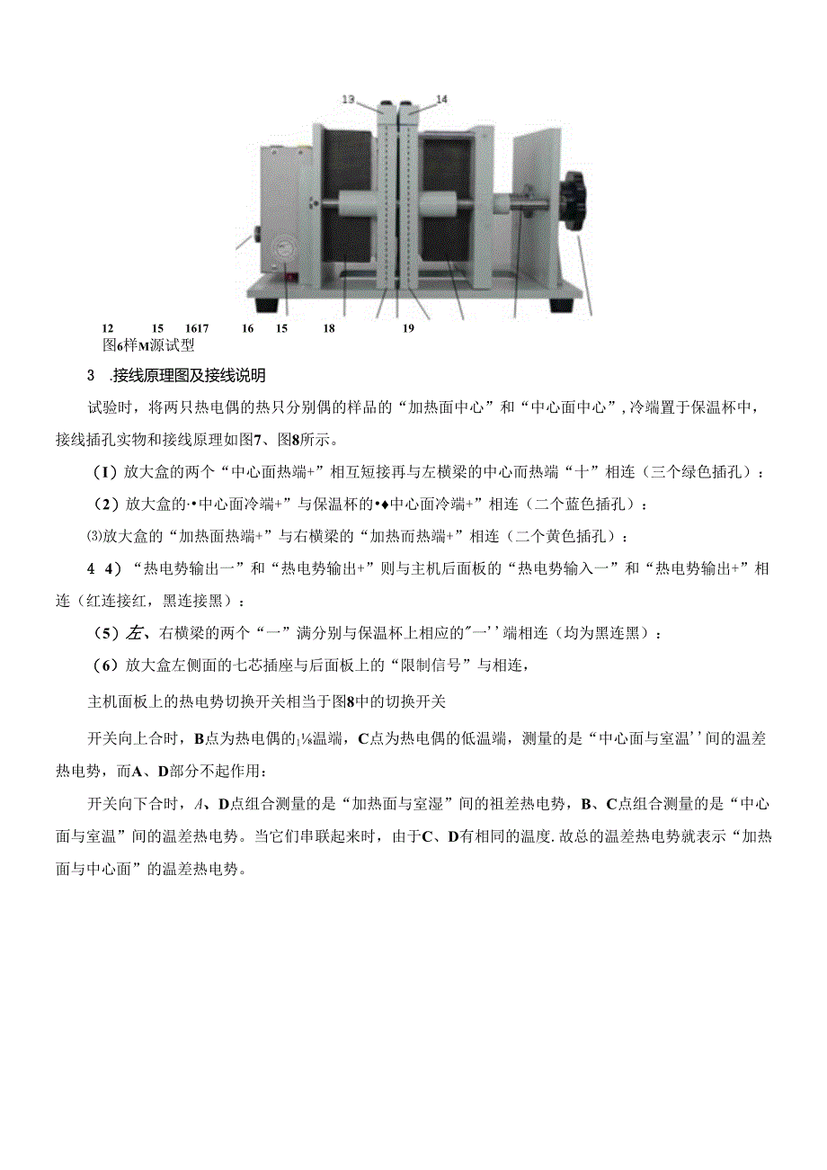 B2不良导体热传导率测量(准稳态法)实验报告.docx_第3页