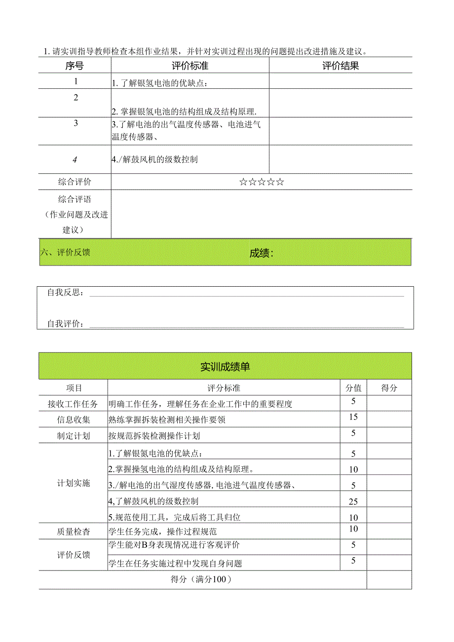 新能源汽车电池箱整体检查操作与绝缘检测工单.docx_第3页