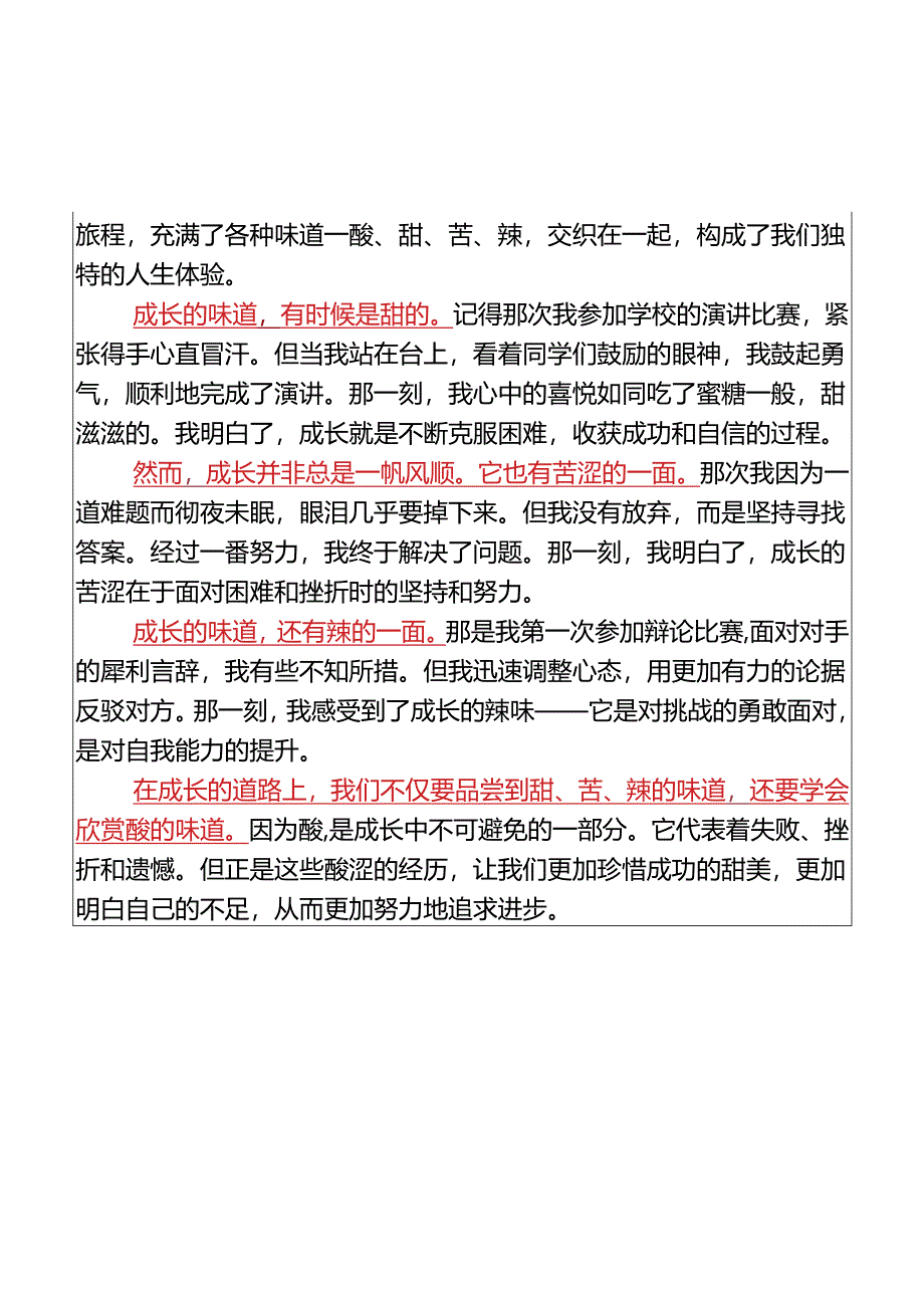 小升初作文___的味道优秀范文三篇.docx_第2页