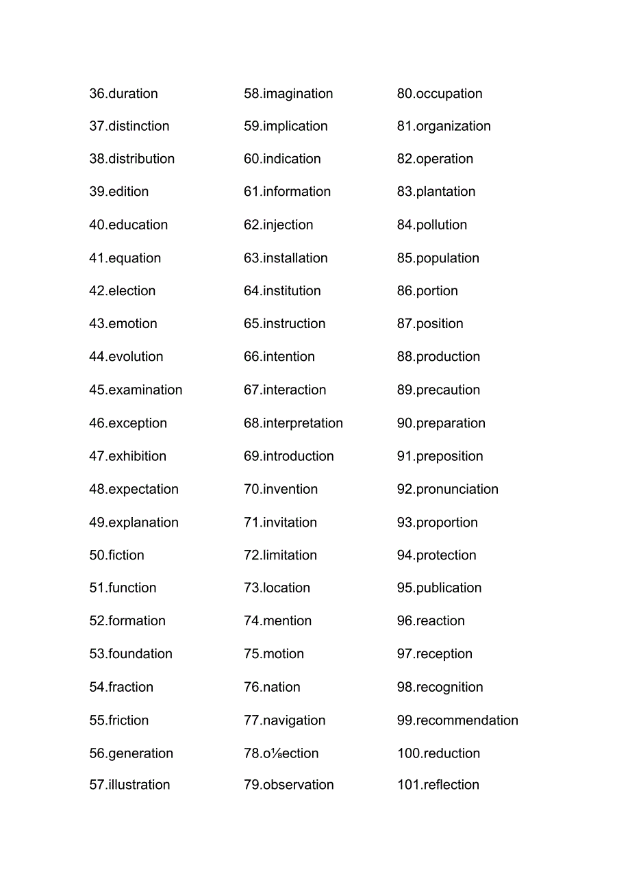 ment、tion、sion、ture_、age结尾的名词.docx_第2页