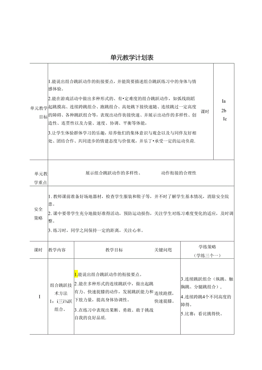 小学体育教学：《组合跳跃练习方法 1：连续跑跳过障碍物》.docx_第2页