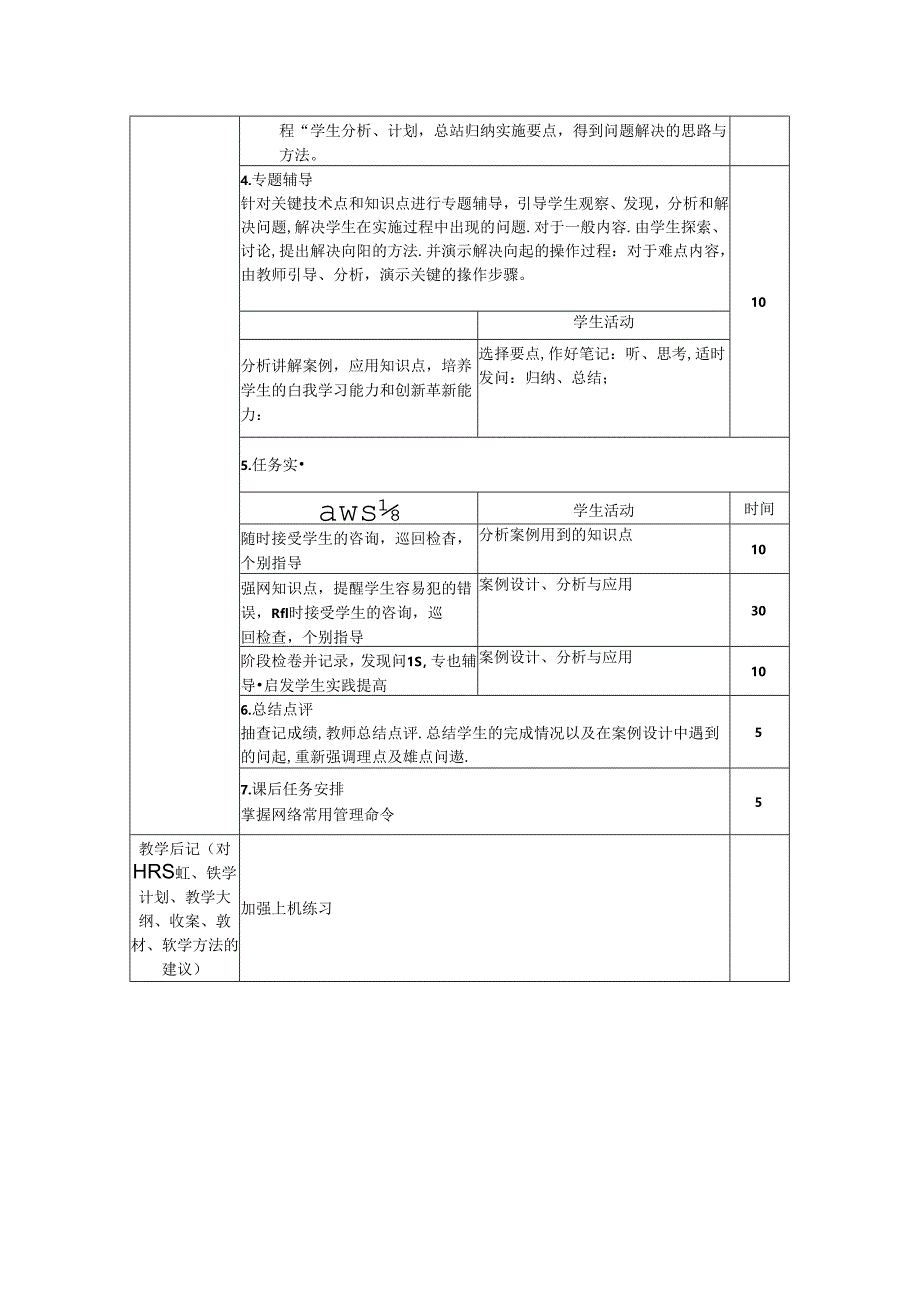 网络操作系统（Linux）（项目式微课版）-教案 教学流程设计17 管理网络配置文件.docx_第2页