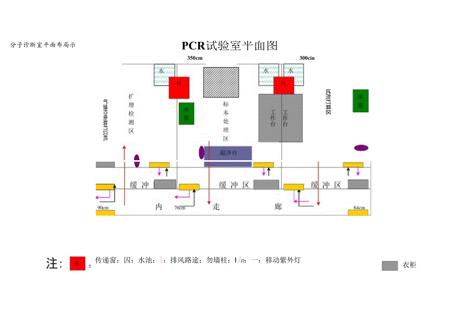 PCR实验室平面图.docx_第1页