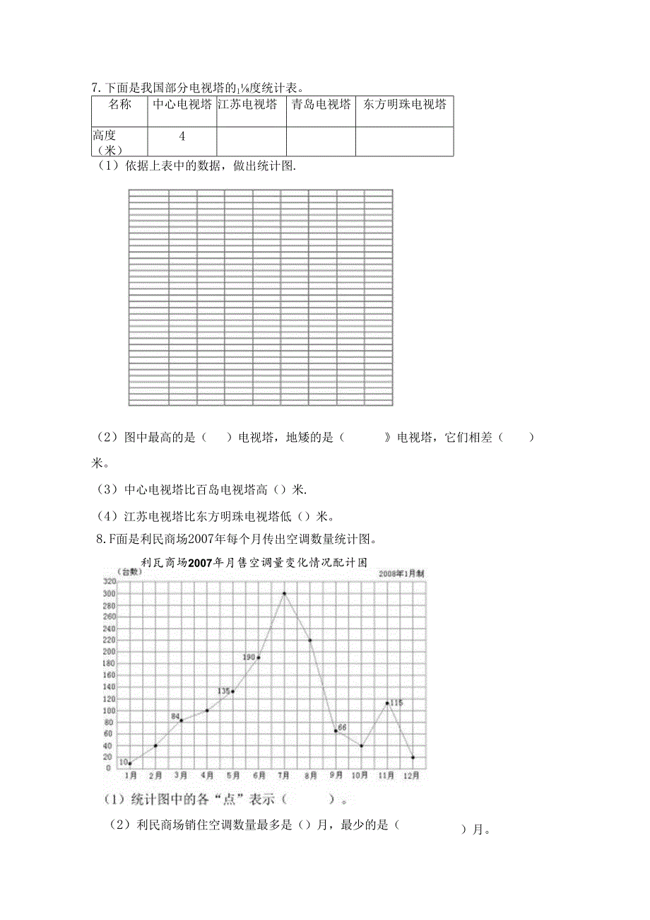 《折线统计图》习题99379.docx_第3页