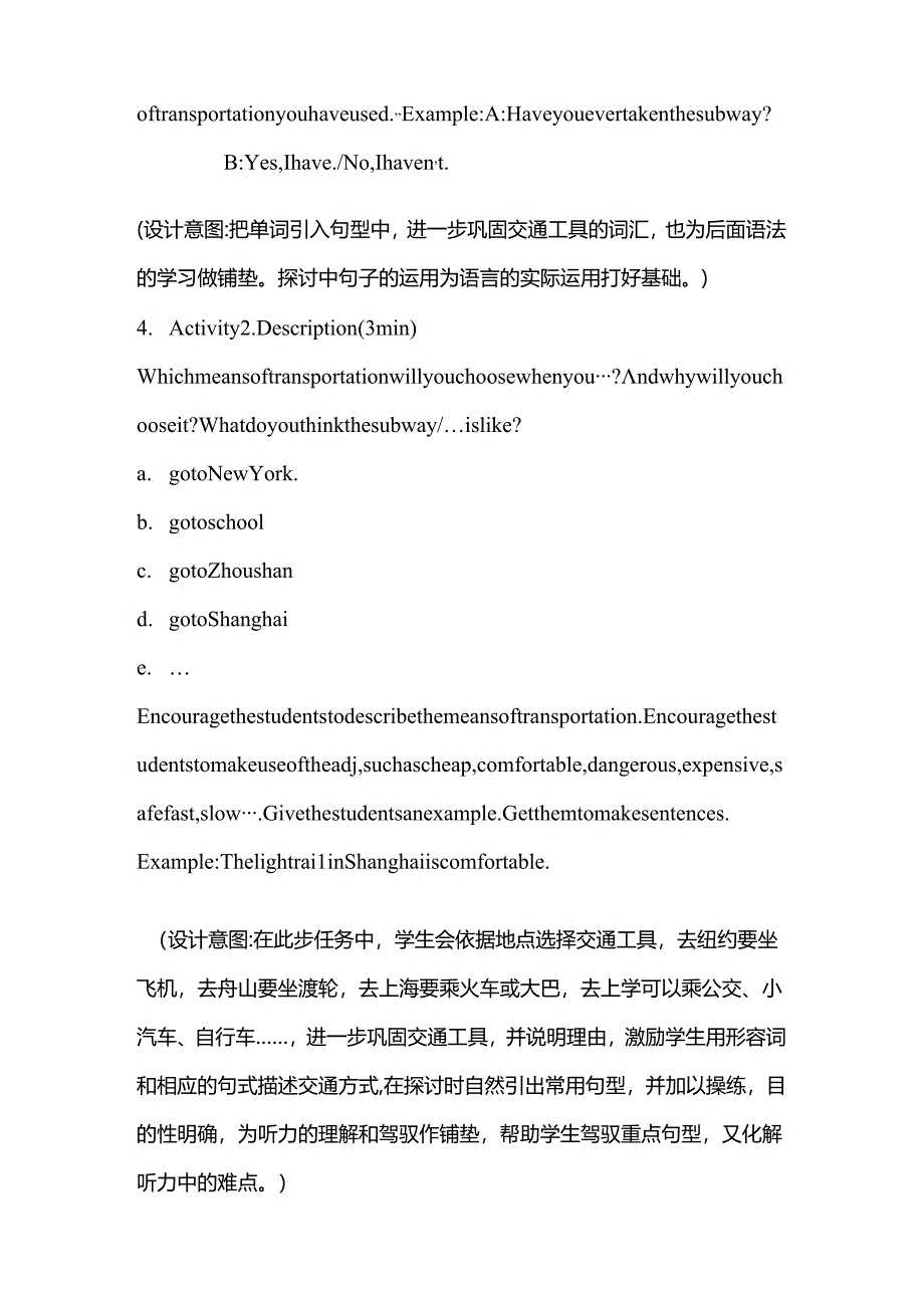 unit4Ivetriedallthemeansoftransportation教案.docx_第2页