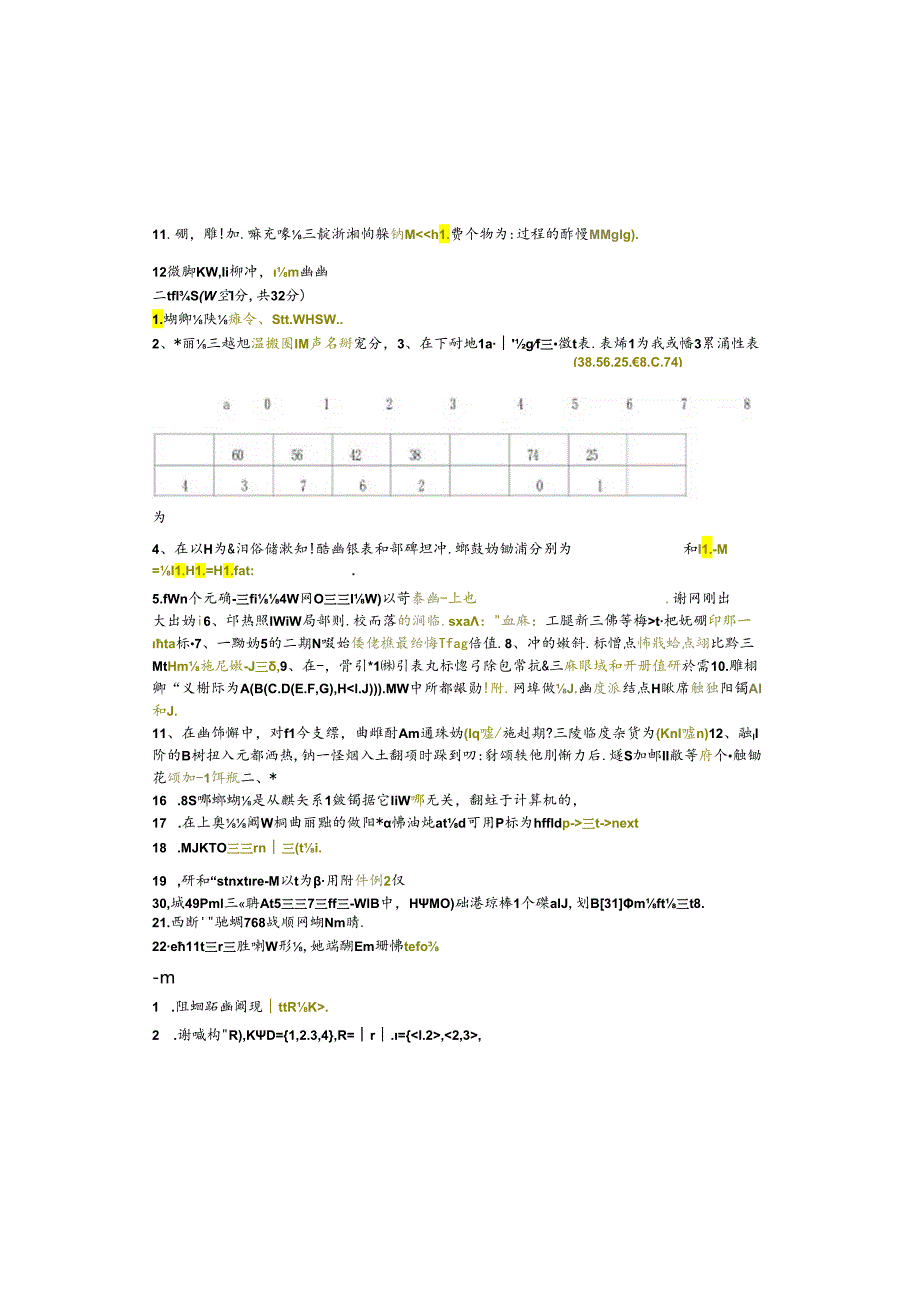 江苏开放大学本科计算机科学与技术专业060220数据结构与算法期末试卷.docx_第2页