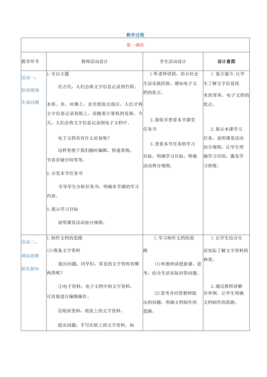 3-1-2《新建文档》（教案）高教版信息技术基础模块上册.docx_第2页