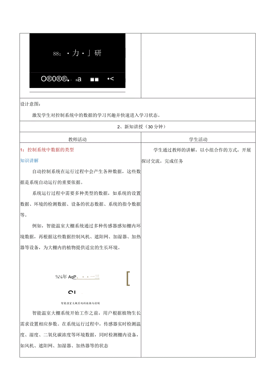 第5课控制系统中的数据教学设计浙教版信息科技六年级下册.docx_第2页