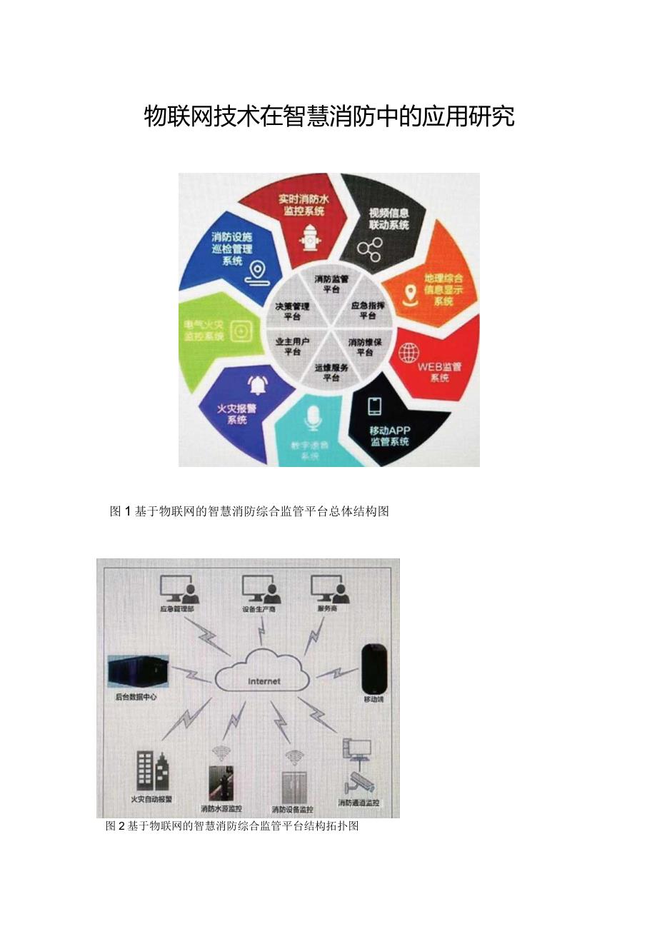 物联网技术在智慧消防中的应用研究.docx_第1页