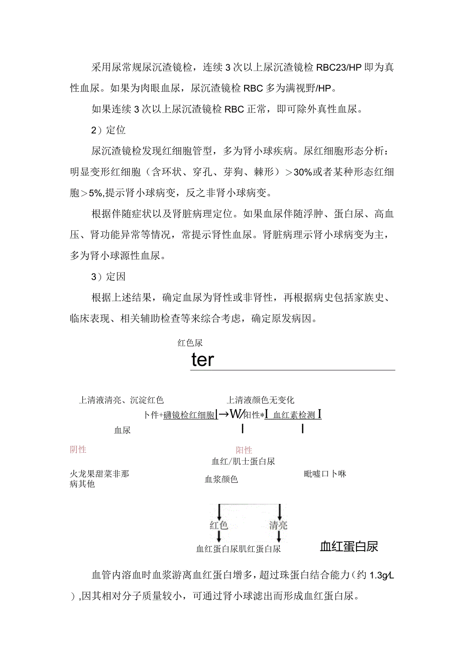 临床血红蛋白尿、血尿、肌红蛋白尿、色素尿等常见原因及诊断流程.docx_第2页