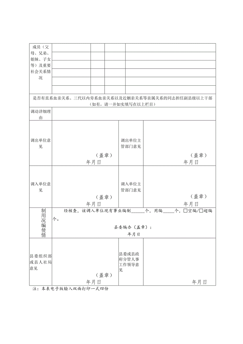 事业单位工作人员调动申报表.docx_第2页