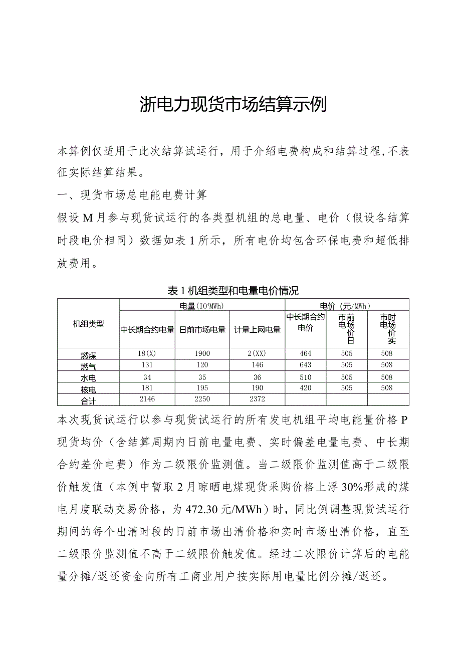 浙电力现货市场结算示例.docx_第1页