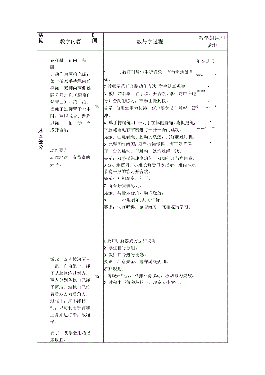 《花样跳绳——正向一带一跳》教学设计.docx_第2页