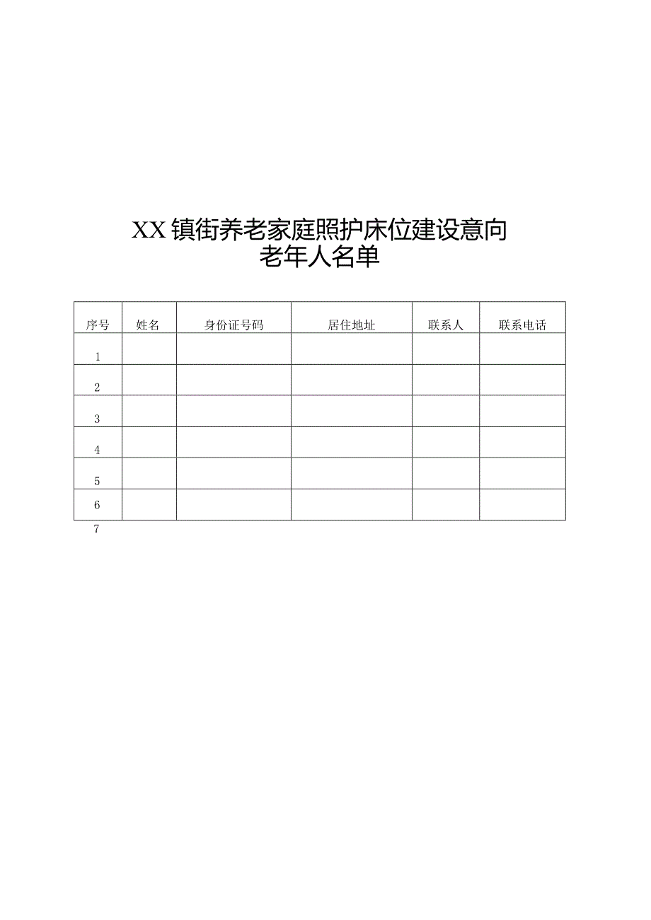 养老家庭照护床位服务意向书、综合评估表、适老化改造和老年用品配置清单、养老家庭照护床位服务协议（范本）.docx_第3页