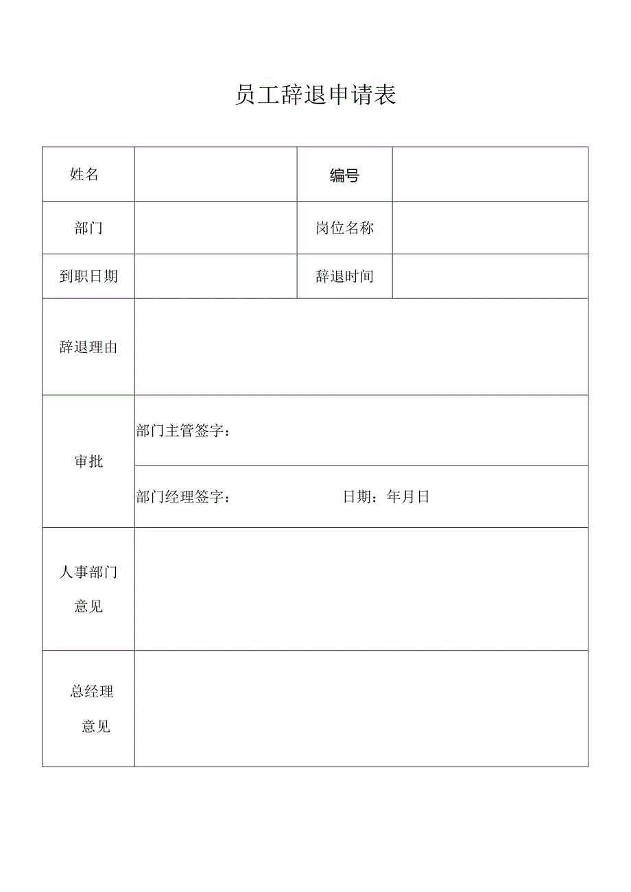 员工辞退申请表.docx_第1页