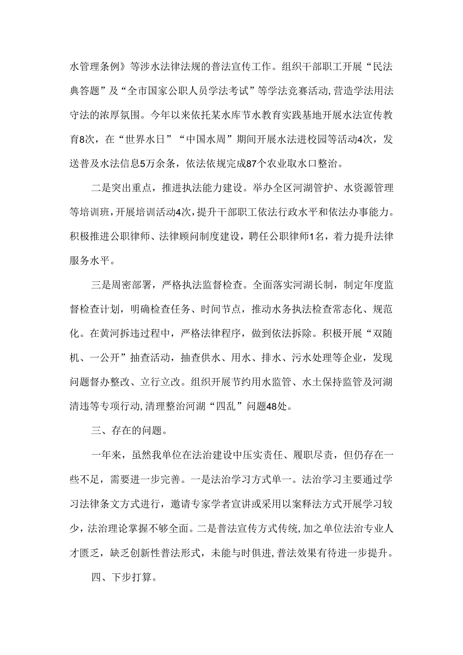 水务局年度述法报告.docx_第2页