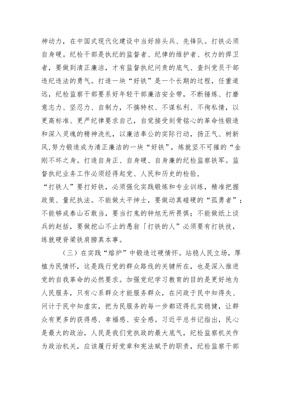 纪检系统党纪学习教育专题辅导讲稿（5426字).docx_第3页