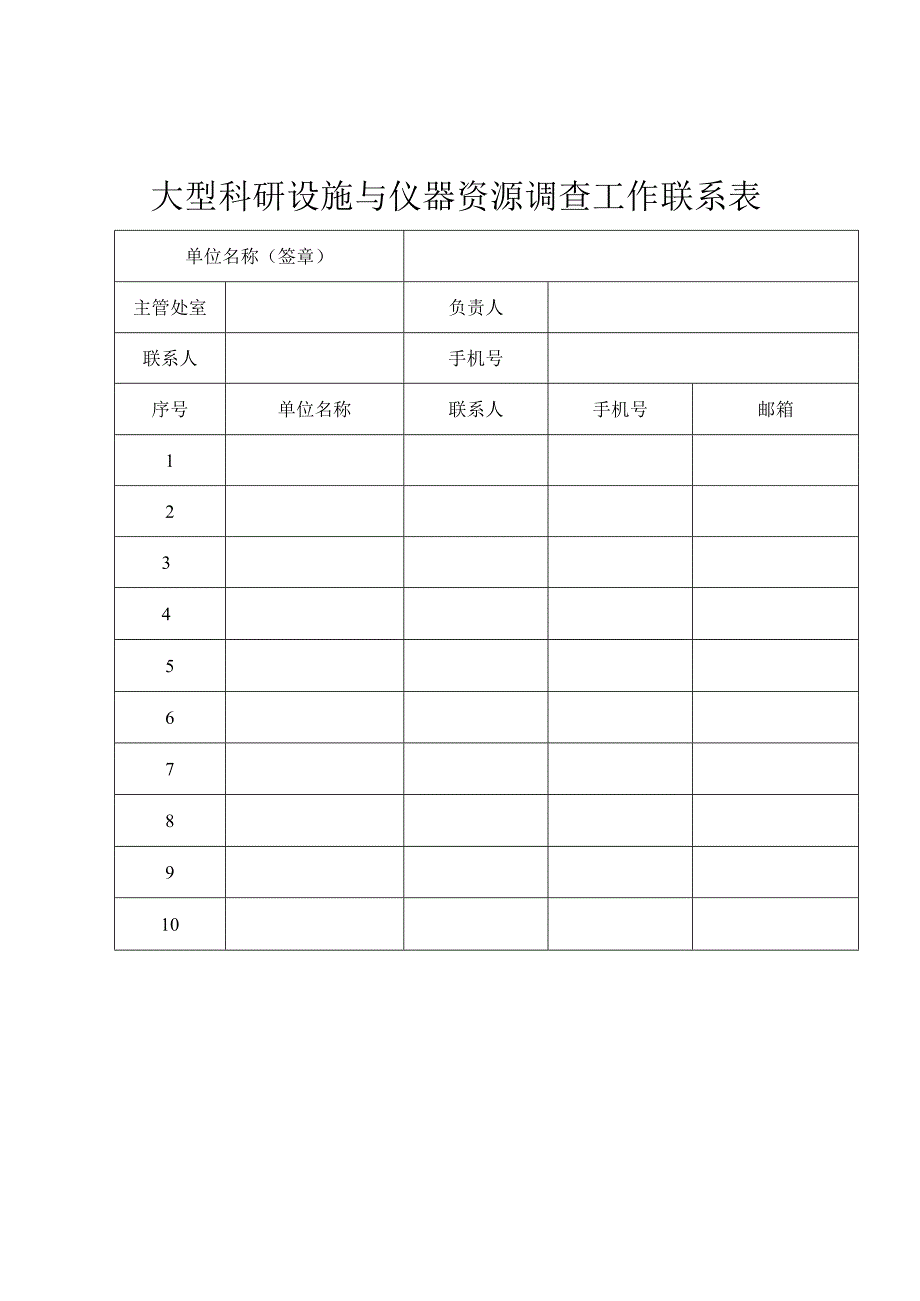 大型科研设施与仪器资源调查表.docx_第1页