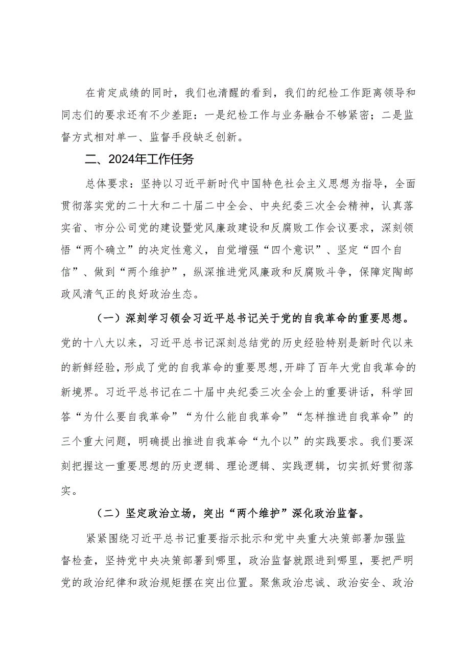 2024年党支部纪检委员在党的建设暨党风廉政建设和反腐败工作会议上的工作报告.docx_第3页