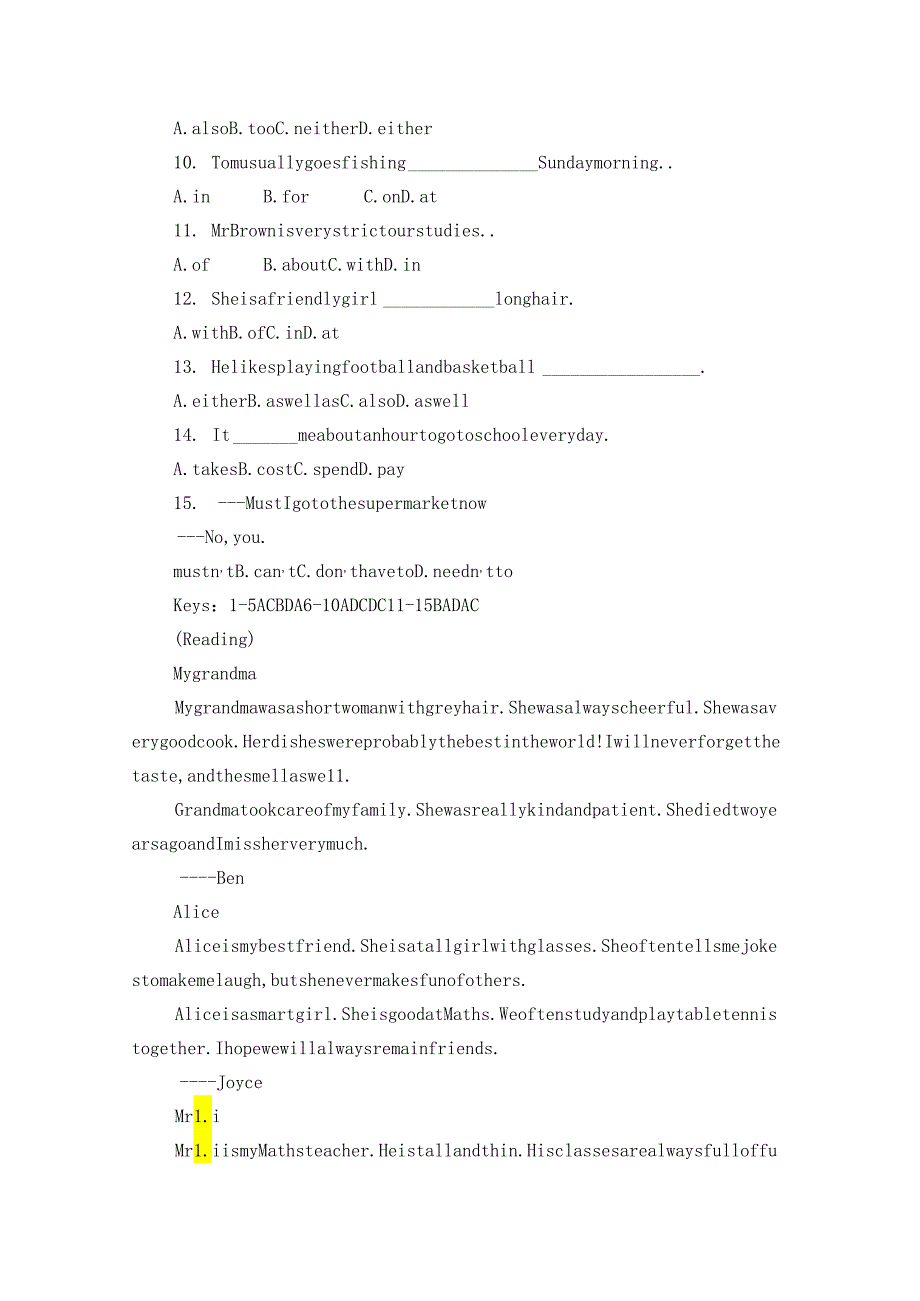 Module 1 People and places Unit 1讲义 （原卷版+解析版）.docx_第3页