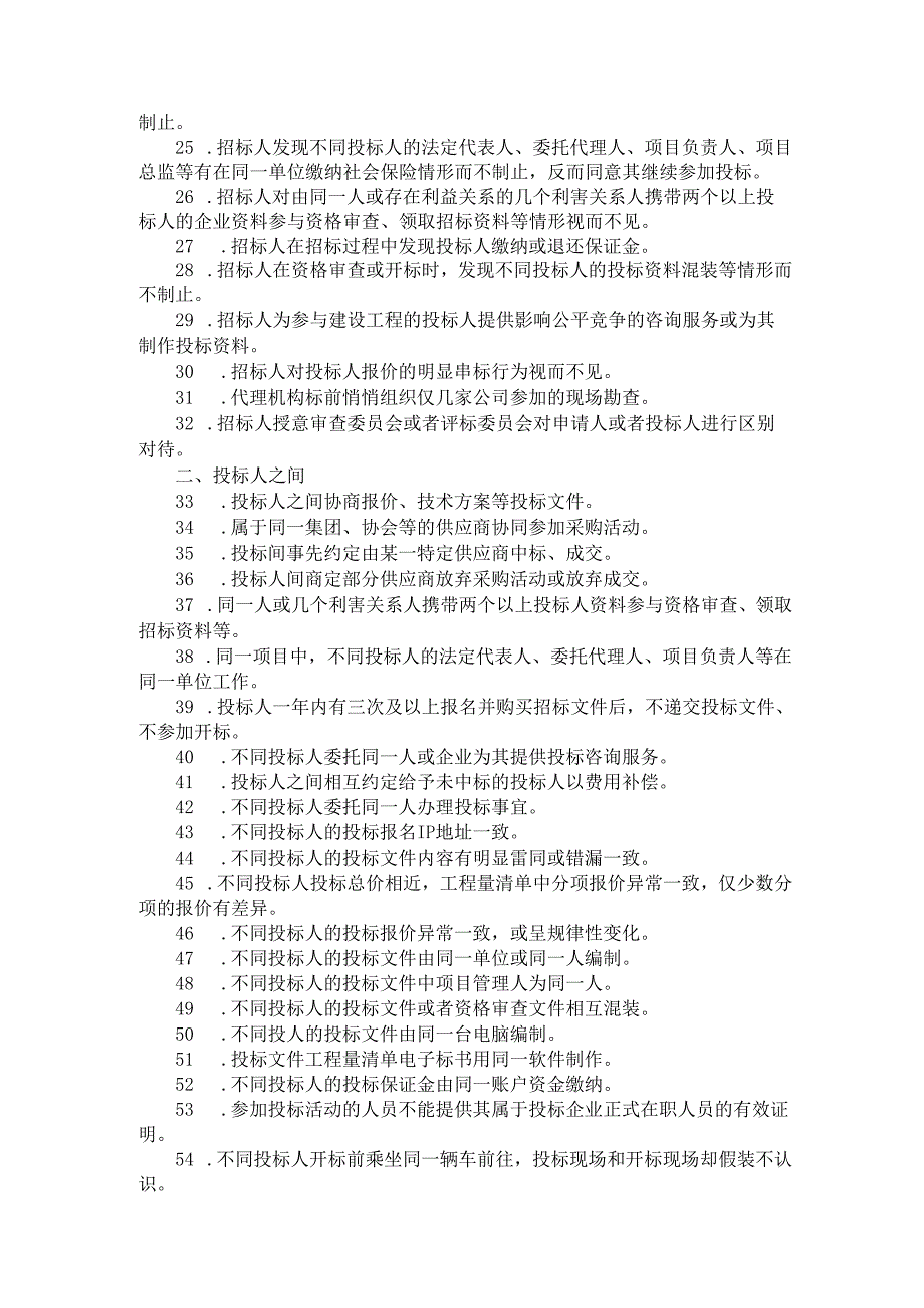 审计经验总结：100个典型“串标”迹象.docx_第2页