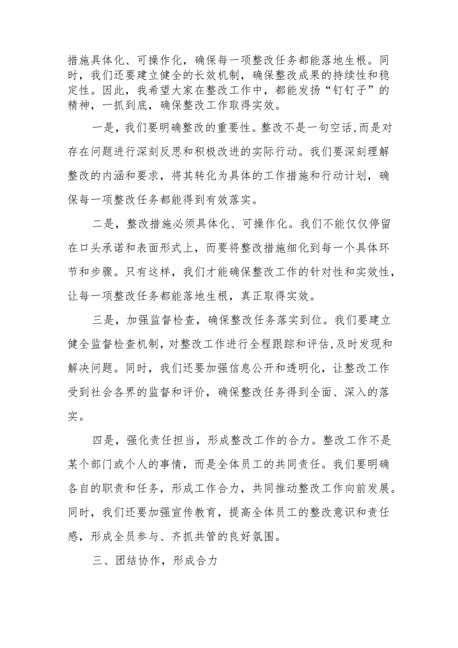 某县长巡视整改专题民主生活会发言提纲、巡视整改专题民主生活会方案.docx_第3页