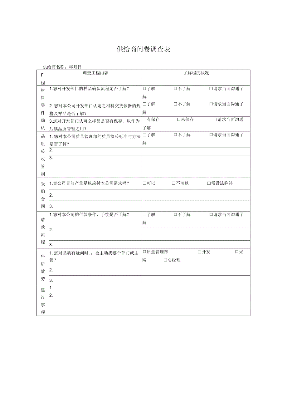 供给商问卷调查表.docx_第1页