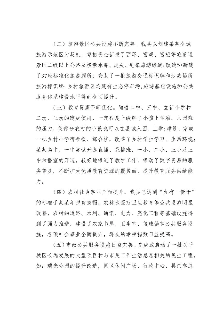 关于某某县公共服务设施建设管理情况的调研报告.docx_第2页