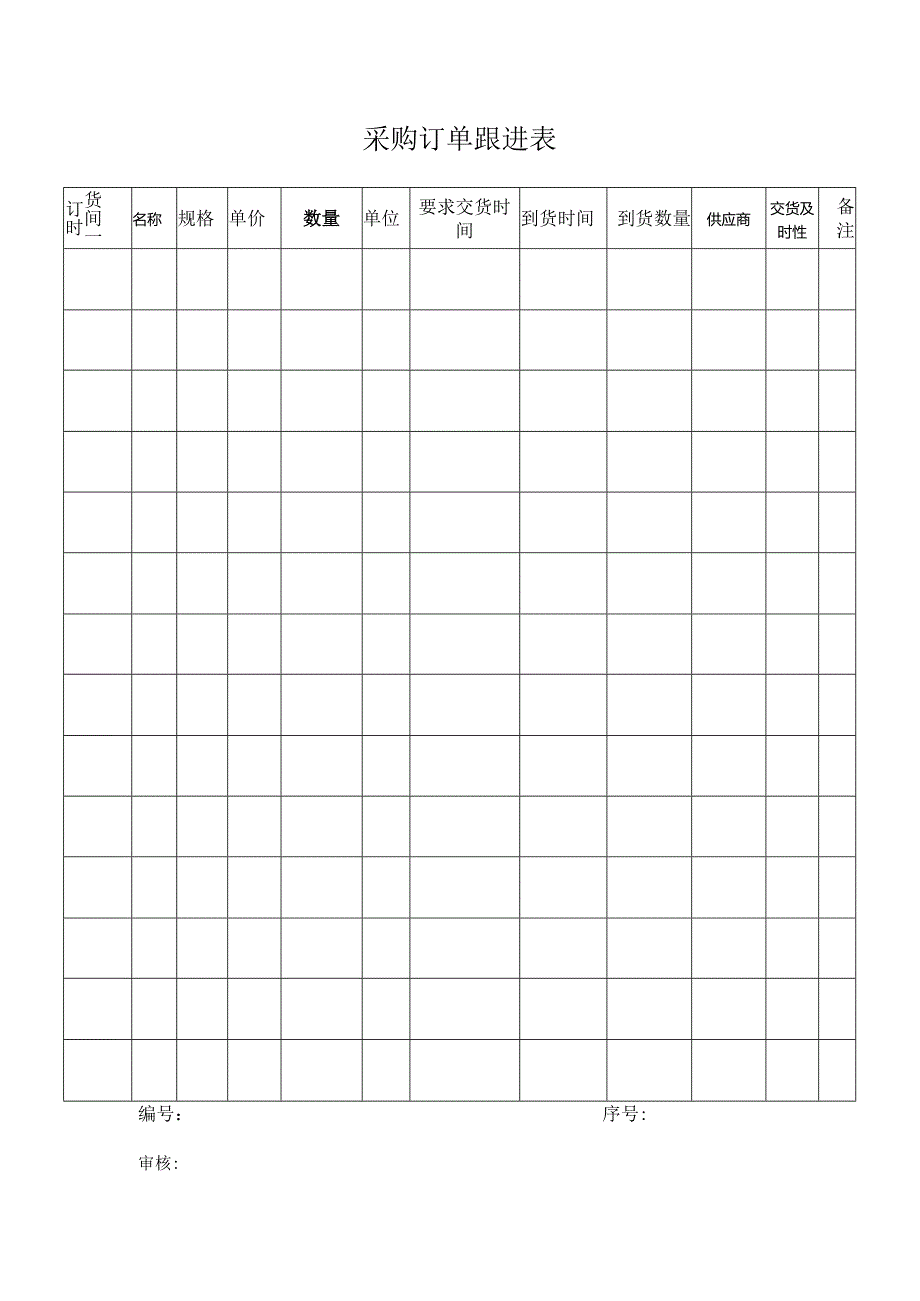 采购订单跟进表.docx_第1页