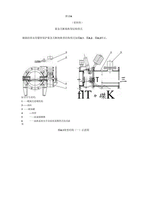 城镇给排水用爆管保护紧急关断阀典型结构型式、流速感测器动作流速的测试方法.docx