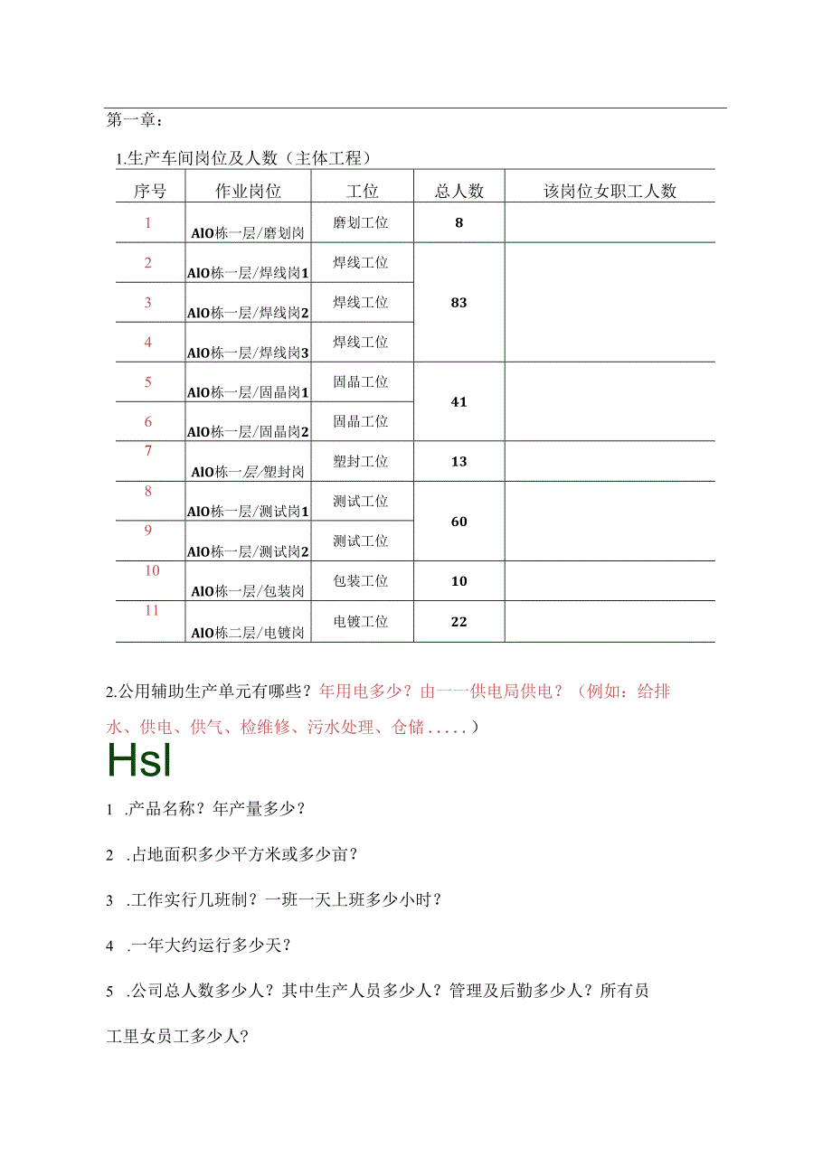 职业病现状评价需提供的资料.docx_第1页