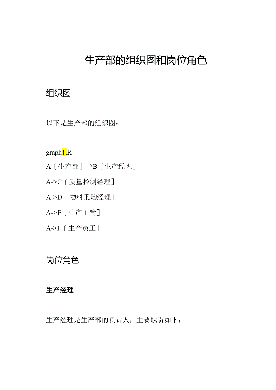 生产部的组织图和岗位角色.docx_第1页