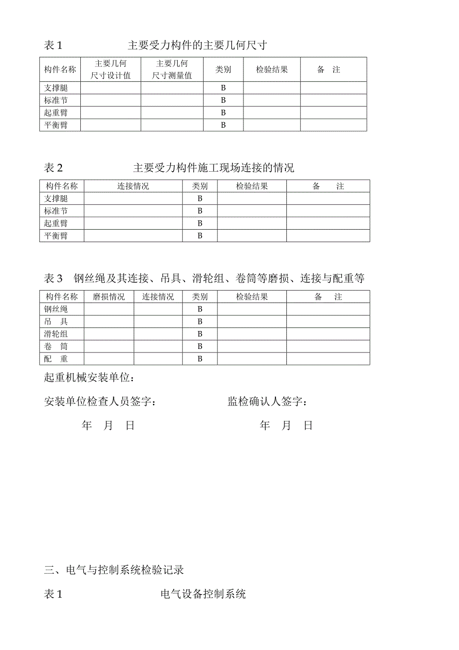 塔机施工过程监督检验确认表.doc_第3页