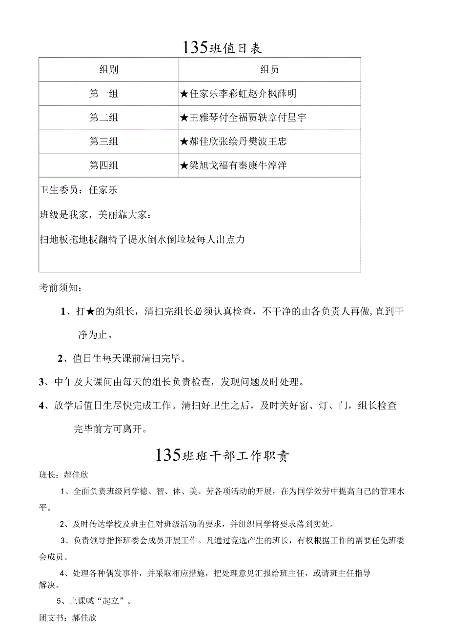 班务栏内容.docx_第1页