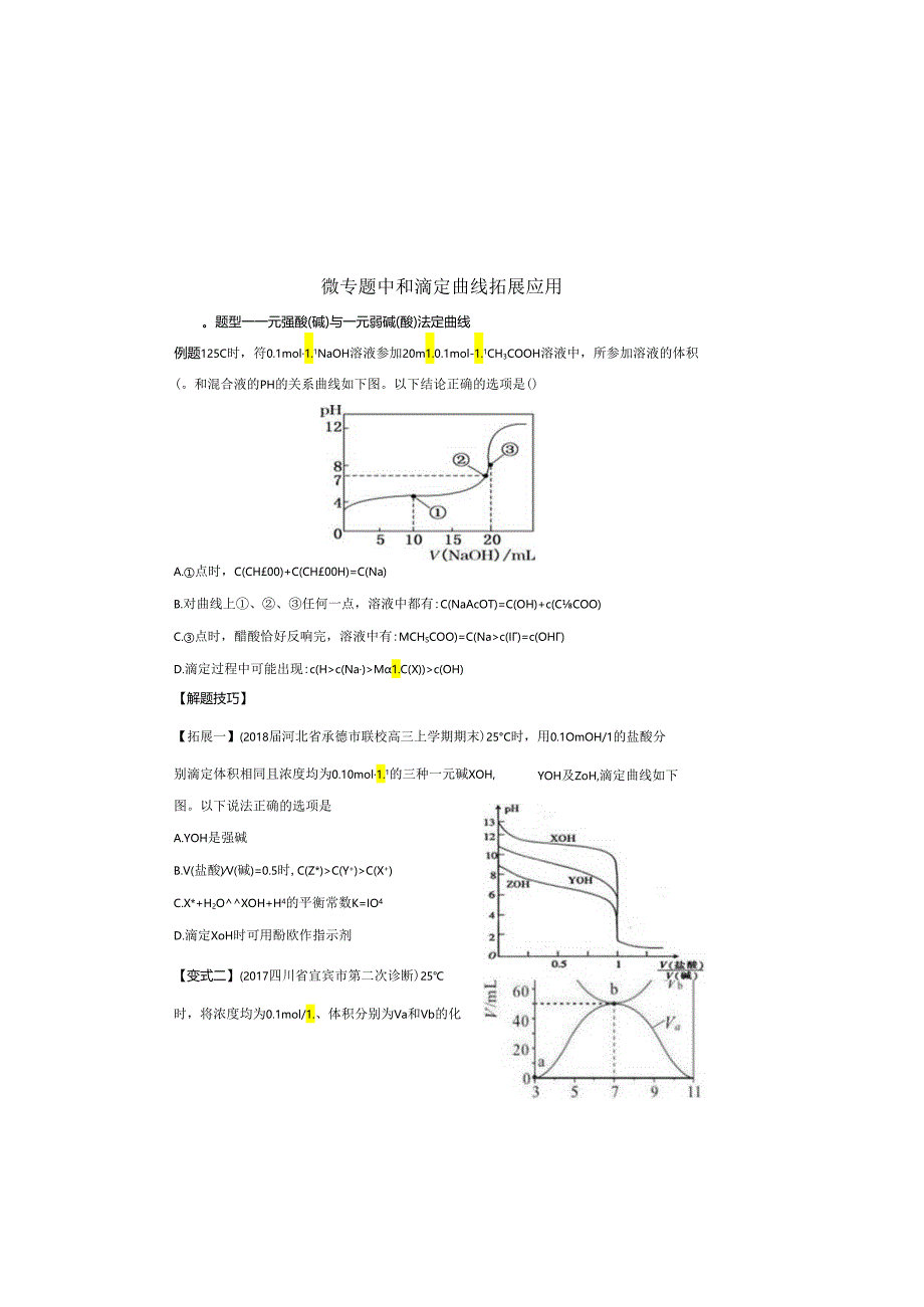 电解质溶液图像教学设计及课后反思.docx_第2页