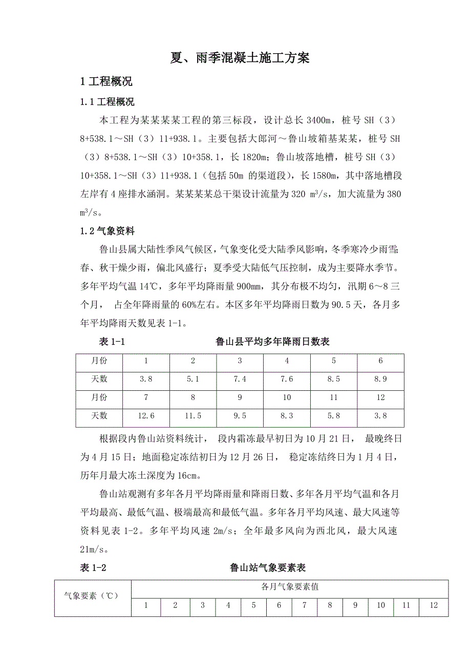 夏季混凝土施工方案.doc_第3页