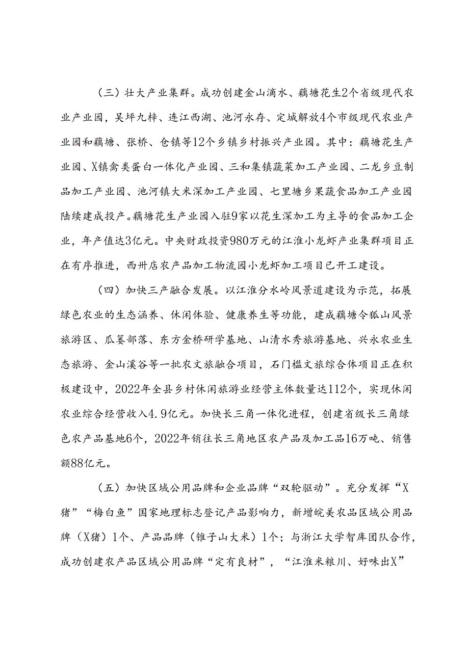 关于X县乡村产业发展情况的调研报告.docx_第3页