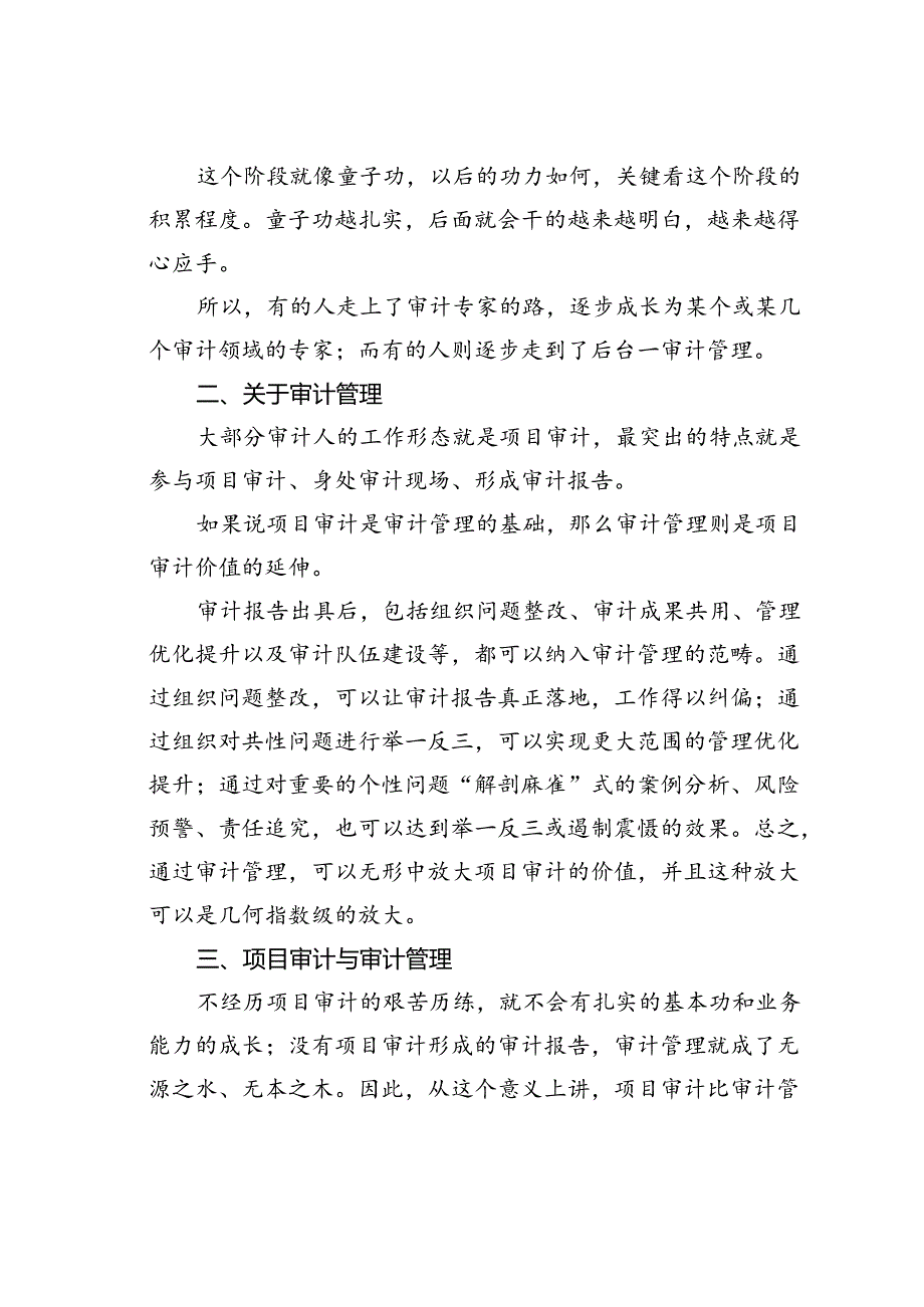 项目审计与审计管理哪个更重要.docx_第2页