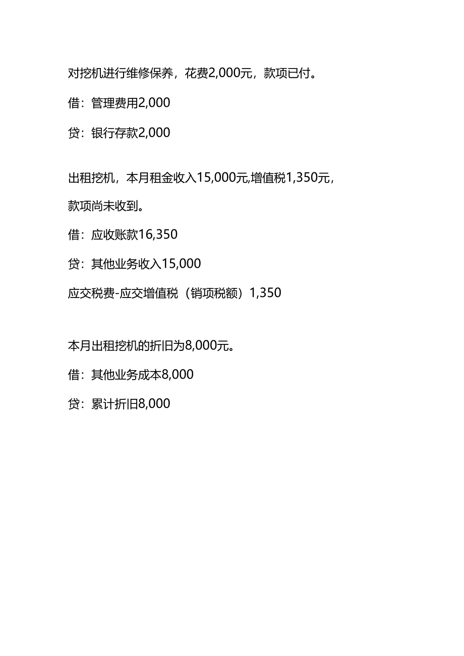 记账实操-挖机出租的账务处理分录.docx_第3页
