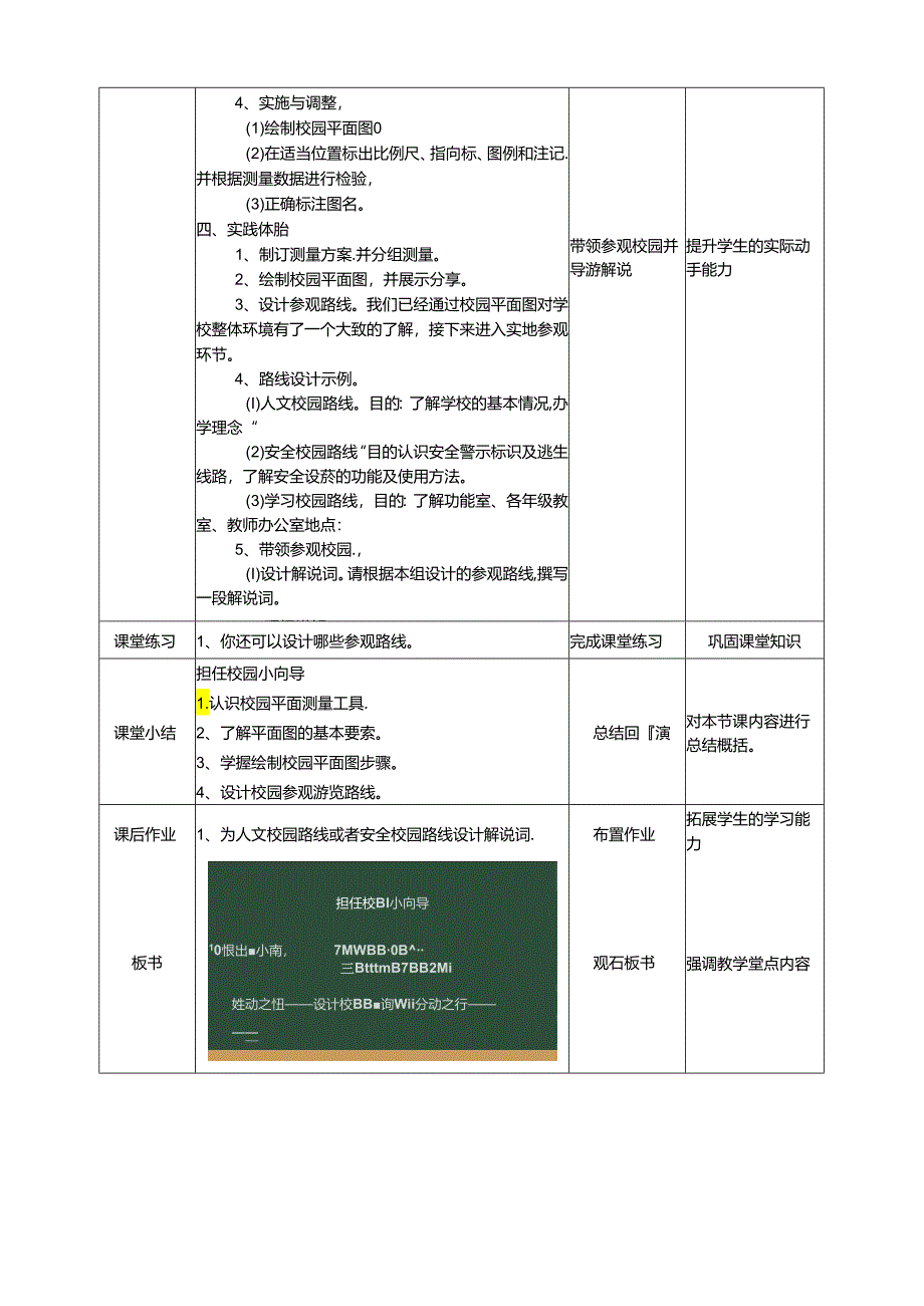 湘教版劳动实践六年级下册专题6.1《担任校园小向导》教案.docx_第3页