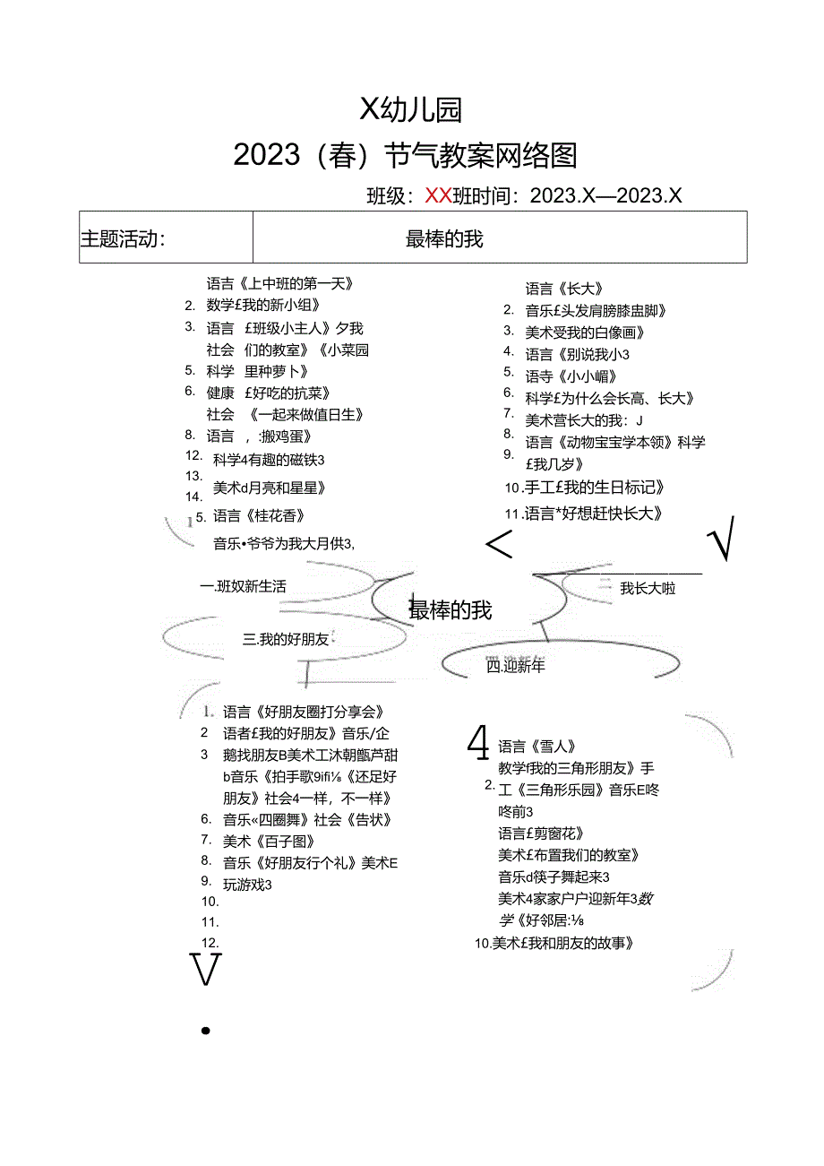 幼儿园2024（春）节气教案网络图.docx_第1页