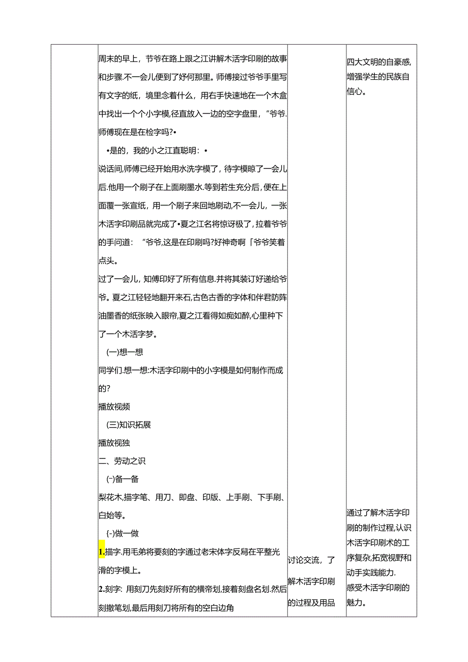 湘教版劳动教育五年级下册 第11课 探寻“活化石” 教学设计.docx_第2页